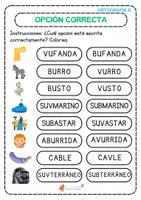 Vista previa - Unidades / Secuencias / Situaciones de Aprendizaje - Prácticas de ortografía B/V: Hojas de trabajo - página 2