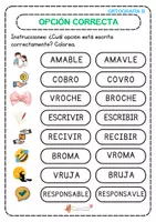 Vista previa - Unidades / Secuencias / Situaciones de Aprendizaje - Prácticas de ortografía B/V: Hojas de trabajo - página 3
