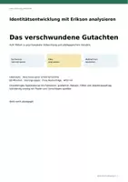 Vorschau - Stundenentwürfe - Erikson Escaperoom | Identitätsentwicklung analysieren und Erziehungsmaßnahmen beurteilen | Pädagogik Oberstufe - Seite 1