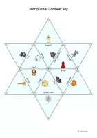Vorschau - Spiele - Halloween - Trimino (Englisch) - Vocabulary game - Seite 1