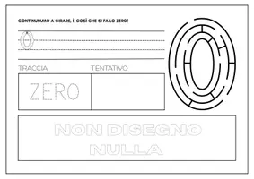 anteprima - Programmi scolastici / Materiali per docenti - Scrivi e rappresenta i numeri da 0-9 - Pagina di copertina