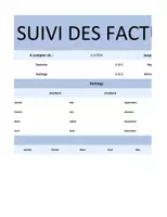 Aperçu - Outils du professeur - Gestion des factures (enseignant) - Page de couverture