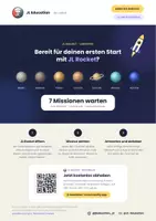 Vorschau - Spiele - JL Rocket: Kostenloses Raketenquiz zu meinen Lernheften (Arbeitsblatt + Handreichung) - Seite 1