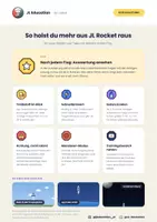Vorschau - Spiele - JL Rocket: Kostenloses Raketenquiz zu meinen Lernheften (Arbeitsblatt + Handreichung) - Seite 2