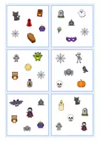 Vorschau - Spiele - Halloween (Englisch) - Vokabelspiel "Finde den Zwilling" - Seite 3
