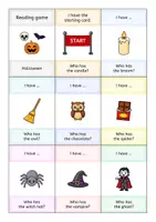Vorschau - Spiele - Halloween - Ich habe - Wer hat? (Englisch Wortschatz) - Seite 1