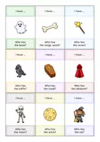 Vorschau - Spiele - Halloween - Ich habe - Wer hat? (Englisch Wortschatz) - Seite 3
