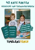 Vorschau - Spiele - Rate-Spiel: Stoffgemische & Trennverfahren – 40 Karten - Deckblatt