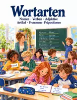 Vorschau - Arbeitsblätter - Materialpaket Wortarten - Deckblatt