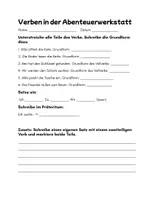 Vorschau - Arbeitsblätter - Wortarten Übungen + Lösungen - Seite 2