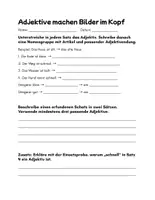 Vorschau - Arbeitsblätter - Wortarten Übungen + Lösungen - Seite 3