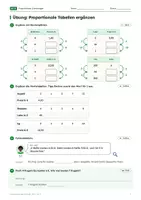 Vorschau - Arbeitsblätter - Proportionale Zuordnungen - Seite 3