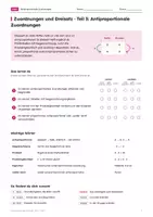 Vorschau - Arbeitsblätter - Antiproportionale Zuordnungen - Seite 1