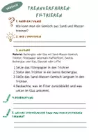 Vorschau - Arbeitsblätter - 2B Dichtebasierte Trennverfahren: Sedimentieren und Filtrieren - Seite 3