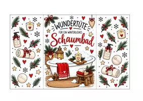 Vorschau - Mal- und Bastelvorlagen - Wundertüten - Geschenk für die Mamas - Deckblatt