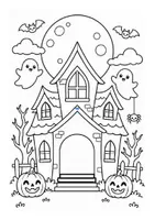 anteprima - Materiale interattivo - Haunted House Halloween, la ruota di Halloween - Pagina 1