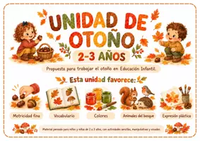 Vista previa - Unidades / Secuencias / Situaciones de Aprendizaje - Otoño para niños y niñas de 2-3 años - página 2