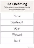 Vorschau - Unterrichtsreihen - Personenbeschreibung | Visualisierung des Aufbaus (Klasse 4) - Seite 2
