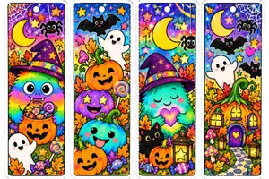 Vorschau - Mal- und Bastelvorlagen - 7 Halloween-Materialien zum selbst Gestalten und Basteln - Seite 3