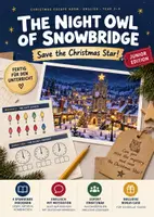 Vorschau - Arbeitsblätter - Weihnachts Escape Room Englisch Klasse 3–4: The Night Owl of Snowbridge – Junior Edition | Christmas | mit Hint Cards - Deckblatt