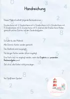 Vorschau - Stationenlernen - Einsdurcheins/ Division Rechendominos Spiel 3, 4, 6, 7, 8, 9, Mix - Seite 1