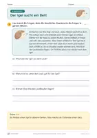Vorschau - Unterrichtsreihen - Herbst-Lesen – Klasse 2 und 3 – Herbstgeschichten – Leseheft - Seite 1