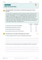 Vorschau - Unterrichtsreihen - Herbst-Lesen – Klasse 2 und 3 – Herbstgeschichten – Leseheft - Seite 2