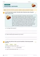 Vorschau - Unterrichtsreihen - Herbst-Lesen – Klasse 2 und 3 – Herbstgeschichten – Leseheft - Seite 3