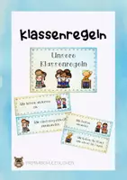 Vorschau - Poster - Materialpaket Klassenorganisation mit Französischem Dauerkalender - Seite 1