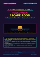 Vorschau - Stundenentwürfe - Vertretungsstunden Klasse 3-4 Halloween Escape Room - Seite 1