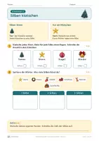 Vorschau - Unterrichtsreihen - Weihnachtswörter lesen und schreiben – Klasse 1 – Übungsheft - Seite 2
