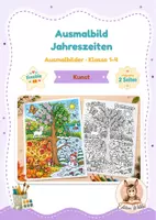 Vorschau - Mal- und Bastelvorlagen - Kunst Klasse 2 - Deckblatt