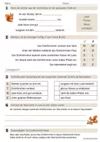 Vorschau - Arbeitsblätter - Gedichte | Leseverstehen - 5 Herbstgedichte (Klasse 2-4) - Seite 3
