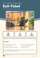 Vorschau - Arbeitsblätter - Stundeneinstieg und Stundenabschluss Klasse 5–8 | 140 Tickets mit Lösungen | 7 Fächer | Boarding Pass + Exit-Ticket Komplettbundle - Seite 1