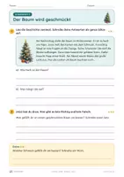 Vorschau - Unterrichtsreihen - Advents-Lesen – Klasse 1 und 2 – Miniheft Lesen und Verstehen - Seite 3