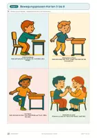 Vorschau - Aufgabenkarten - Bewegungspausen-Karten fürs Klassenzimmer – Klasse 1, 2, 3 und 4 – Legematerial - Seite 3