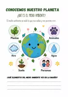Vista previa - Hojas de trabajo - ACTIVIDADES MEDIO AMBIENTE - página 1