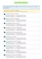 Aperçu - Feuilles d'exercices - Connecteurs & compréhension - Page 2