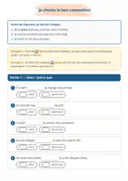 Aperçu - Feuilles d'exercices - Connecteurs & compréhension - Page 3