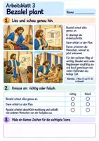 Vorschau - Arbeitsblätter - Bezalel baut das heilige Zelt | Religion Klasse 2 Arbeitsblätter | Evangelische Religionslehre | 10 Arbeitsblätter als PDF - Seite 3