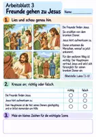 Vorschau - Arbeitsblätter - Jesus hilft dem Hauptmann | Religion Klasse 2 Arbeitsblätter | Evangelische Religionslehre | 10 Arbeitsblätter als PDF - Seite 3