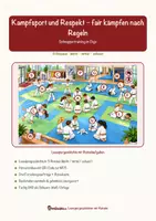 Vorschau - Arbeitsblätter - Kampfsport und Respekt – fair kämpfen nach Regeln – Lesespurgeschichte mit Rätselaufgaben (Klasse 8) - Seite 1