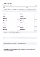 Vorschau - Arbeitsblätter - Vertretungsstunden Grundschule Klasse 1–2 – 20 Arbeitsblätter mit Lösungen - Seite 3