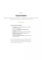 Vorschau - Arbeitsblätter - Tastschreiben Klasse 5–7 – 10-Finger-System Lehrgang mit 20 Lektionen - Deckblatt