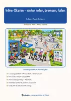 Vorschau - Mal- und Bastelvorlagen - Inline-Skaten – sicher rollen, bremsen, fallen – Lesespurgeschichte mit Rätselaufgaben (Klasse 5) - Seite 1
