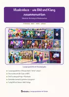 Vorschau - Arbeitsblätter - Musikvideos – wie Bild und Klang zusammenwirken – Lesespurgeschichte mit Rätselaufgaben (Klasse 9) - Seite 1