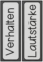 Vorschau - Poster - Verhaltens/Lautstärke AMPEL (Vorlage zum Bearbeiten) - Seite 2