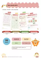 Vorschau - Arbeitsblätter - Vorlesetag Mathe Klasse 3 | Rätselheft & Klammerkarten | mit Lösungen - Seite 1