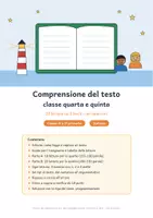 anteprima - Esercizi - Comprensione del testo classi 2ª–5ª: pacchetto - Pagina 1