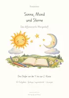 Vorschau - Arbeitsblätter - Sonne, Mond & Sterne – Mein differenziertes Morgenheft - Deckblatt